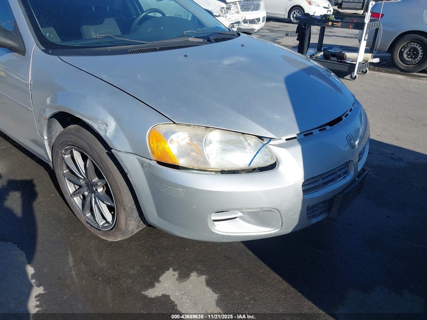 2002 Dodge Stratus Se VIN: 1B3EL36X72N241709 Lot: 43689635