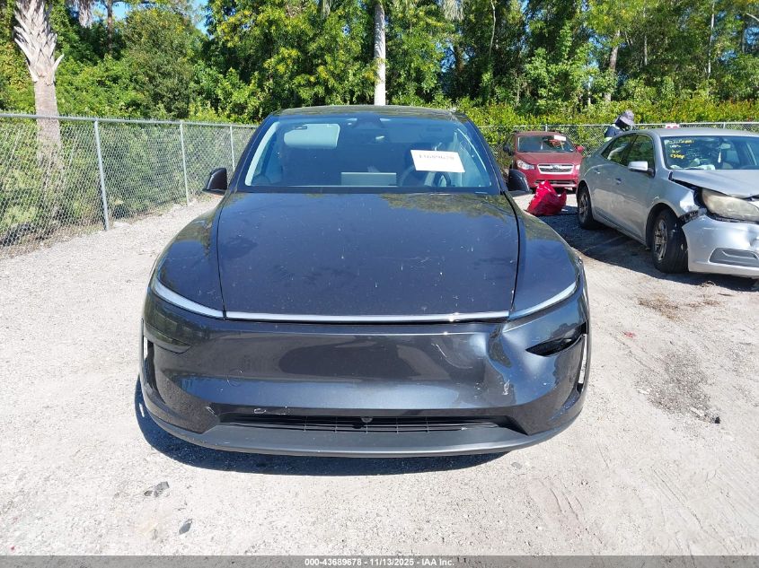 2026 Tesla Model Y VIN: 7SAYGDED4TF383628 Lot: 43689678