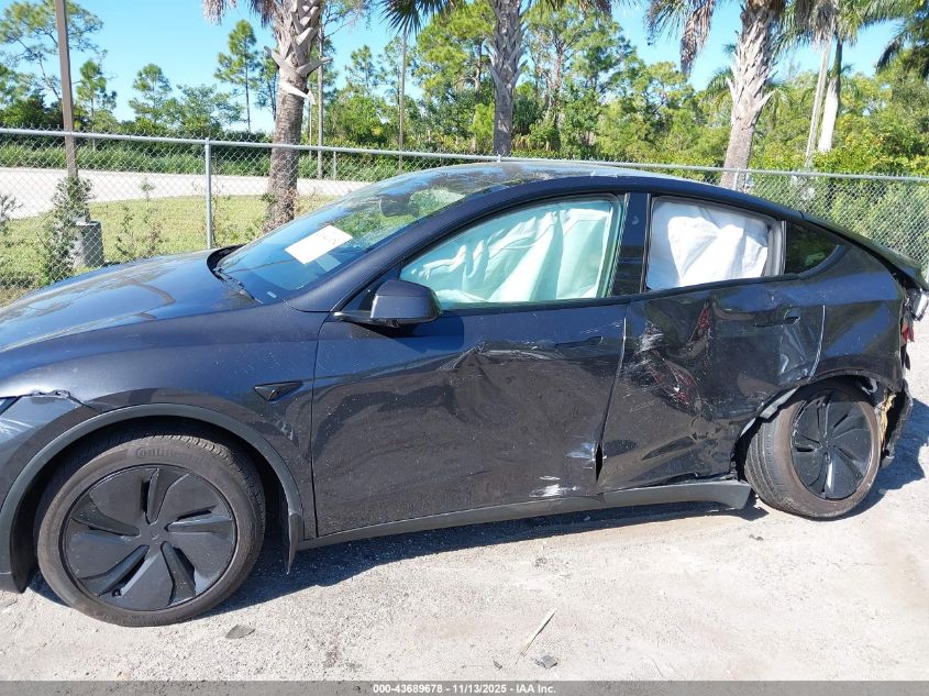 2026 Tesla Model Y VIN: 7SAYGDED4TF383628 Lot: 43689678