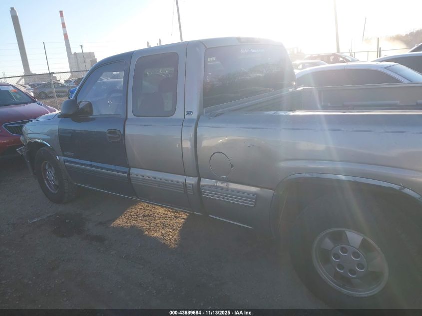 2000 Chevrolet Silverado 1500 Ls VIN: 2GCEC19V1Y1369189 Lot: 43689684