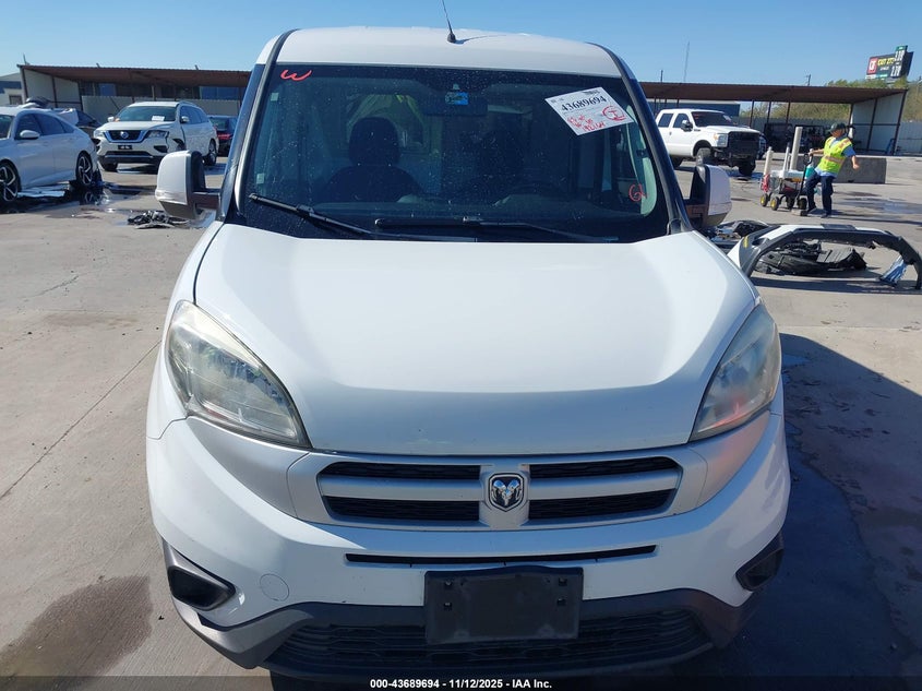 2016 Ram Promaster City Tradesman Slt VIN: ZFBERFBT6G6C62642 Lot: 43689694