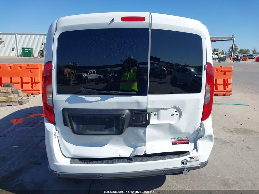 2016 Ram Promaster City Tradesman Slt VIN: ZFBERFBT6G6C62642 Lot: 43689694