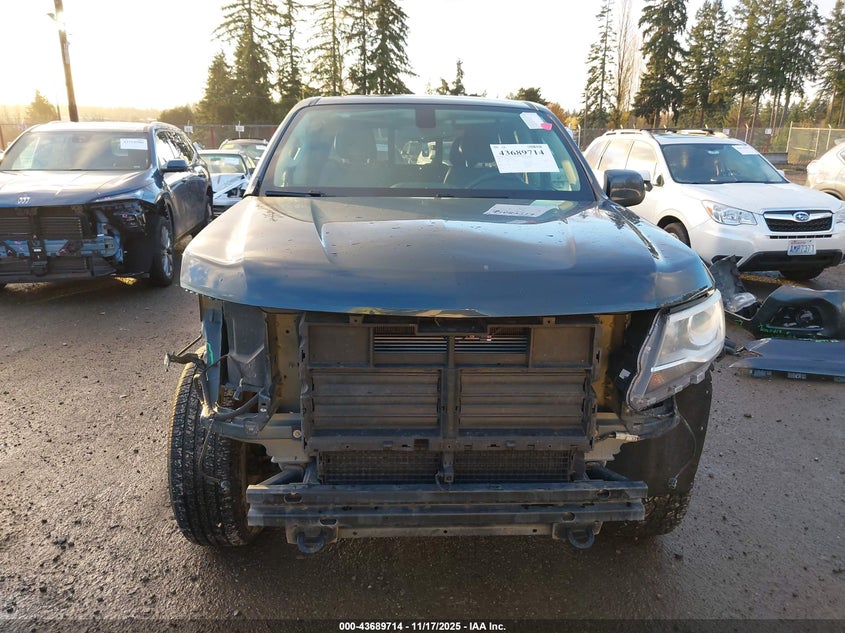 2018 Chevrolet Colorado Z71 VIN: 1GCGTDEN6J1137294 Lot: 43689714
