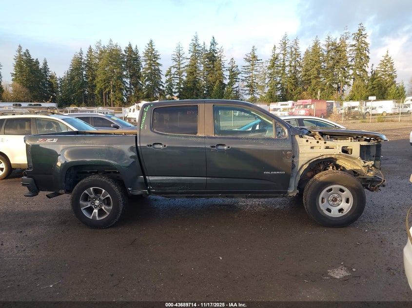 2018 Chevrolet Colorado Z71 VIN: 1GCGTDEN6J1137294 Lot: 43689714