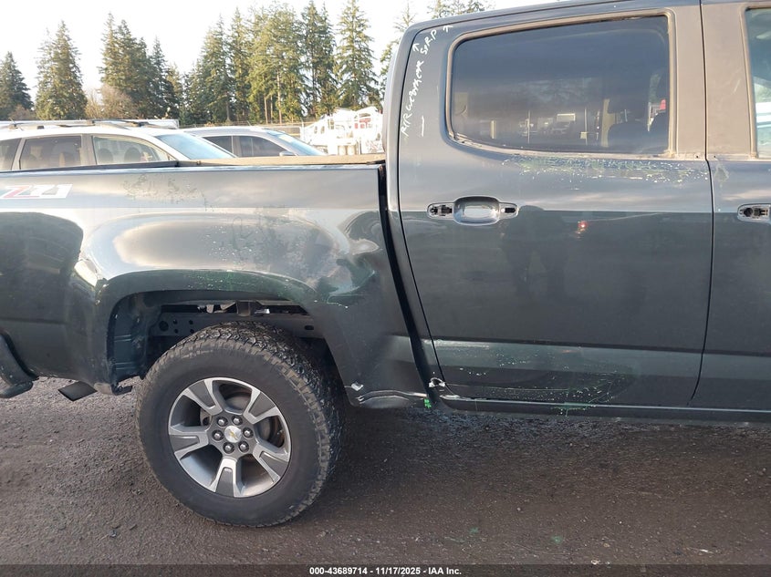 2018 Chevrolet Colorado Z71 VIN: 1GCGTDEN6J1137294 Lot: 43689714