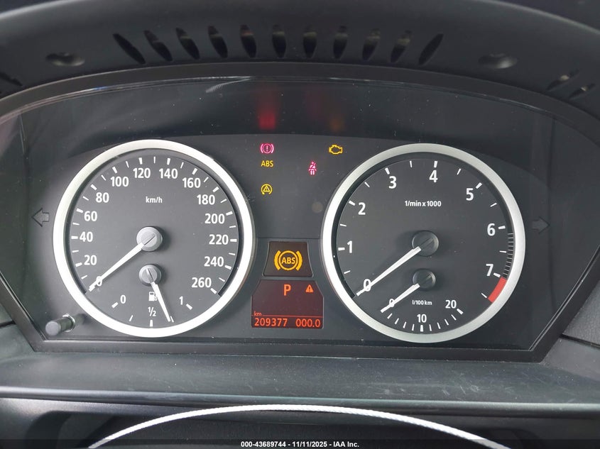 2006 BMW 525I VIN: WBANE53566CK90745 Lot: 43689744