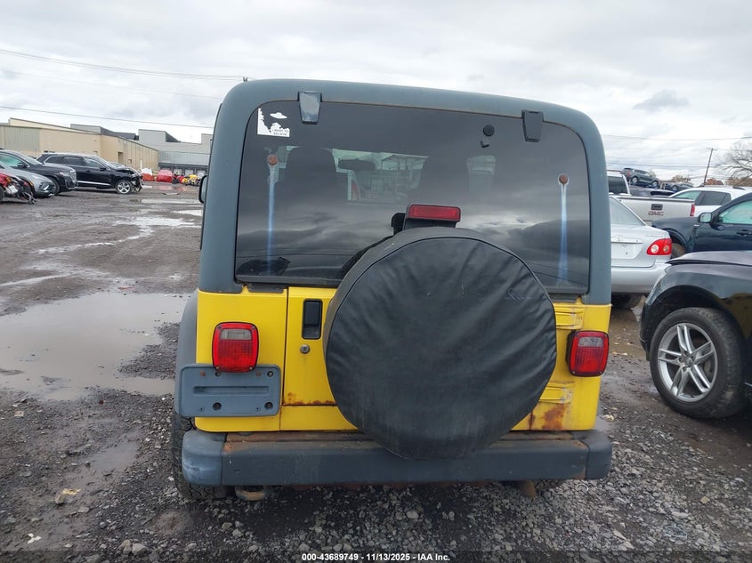 2003 Jeep Wrangler Sport VIN: 1J4FA49S03P368171 Lot: 43689749