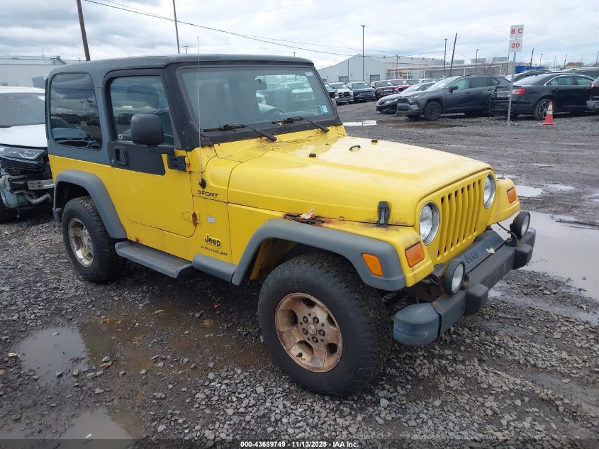 2003 Jeep Wrangler Sport