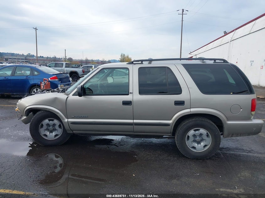 2002 Chevrolet Blazer Ls VIN: 1GNDT13W42K182329 Lot: 43689751