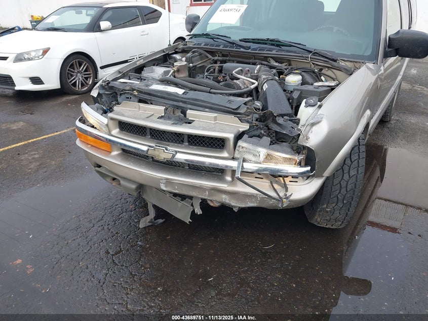 2002 Chevrolet Blazer Ls VIN: 1GNDT13W42K182329 Lot: 43689751