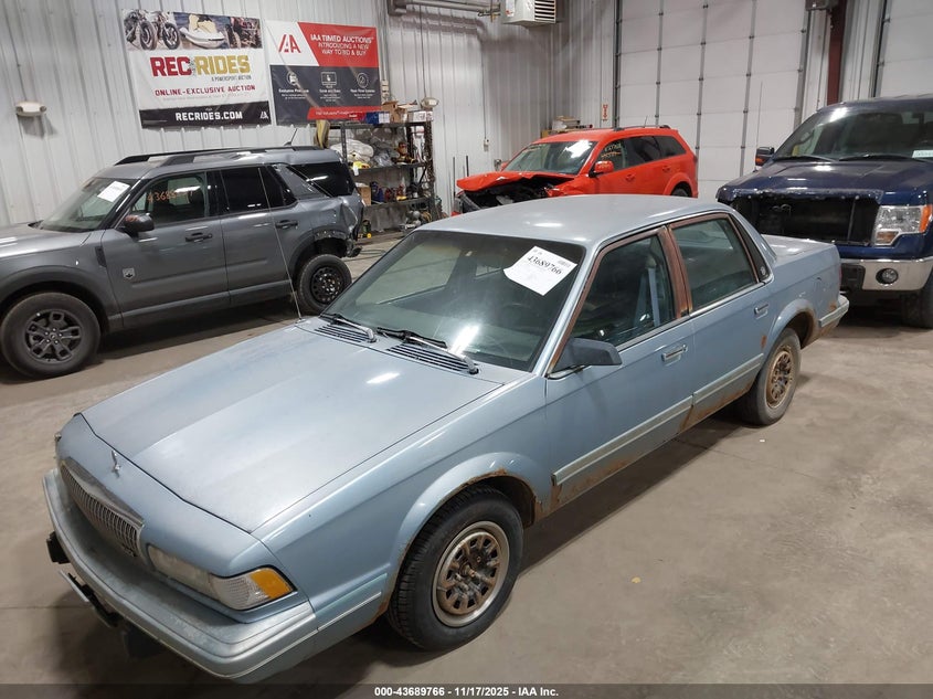 1993 Buick Century Special VIN: 3G4AG55N2PS622101 Lot: 43689766