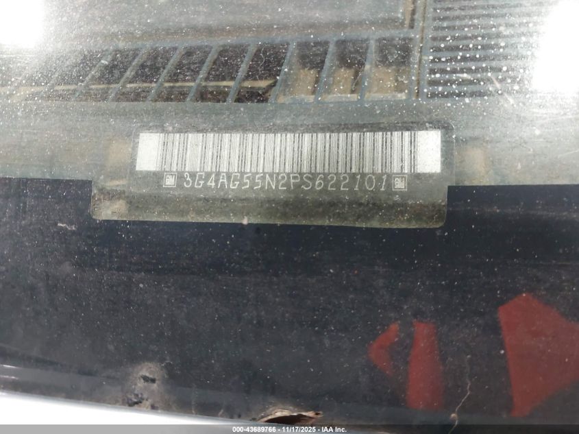 1993 Buick Century Special VIN: 3G4AG55N2PS622101 Lot: 43689766