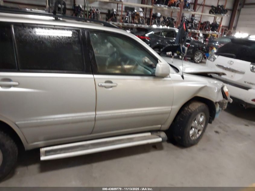 2007 Toyota Highlander V6 VIN: JTEEP21A670198612 Lot: 43689779