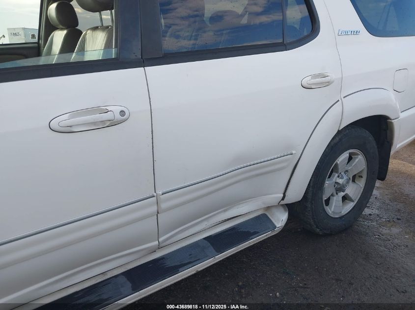 2003 Toyota Sequoia Limited V8 VIN: 5TDBT48A53S182963 Lot: 43689818