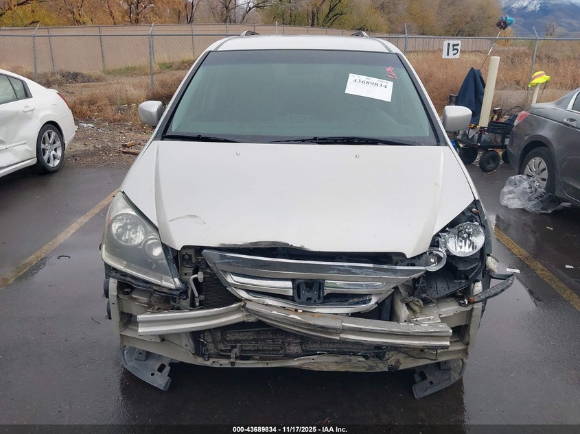 2006 Honda Odyssey Ex VIN: 5FNRL38416B407018 Lot: 43689834