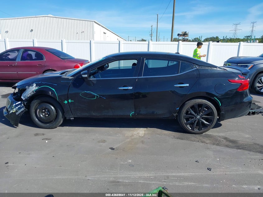2017 Nissan Maxima 3.5 Sr VIN: 1N4AA6AP9HC409694 Lot: 43689841