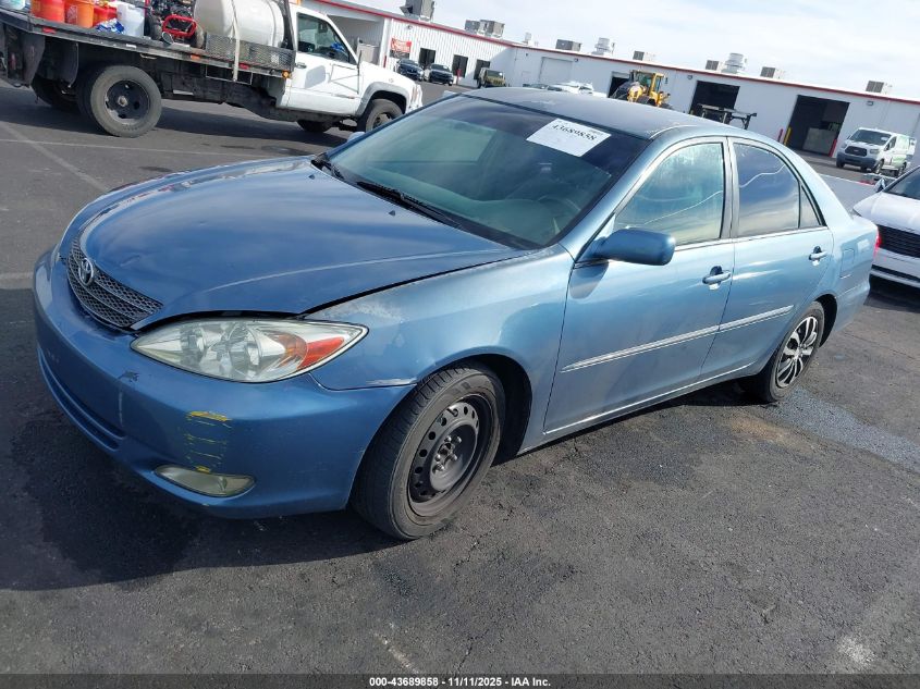 2004 Toyota Camry Xle VIN: 4T1BE32K94U913053 Lot: 43689858