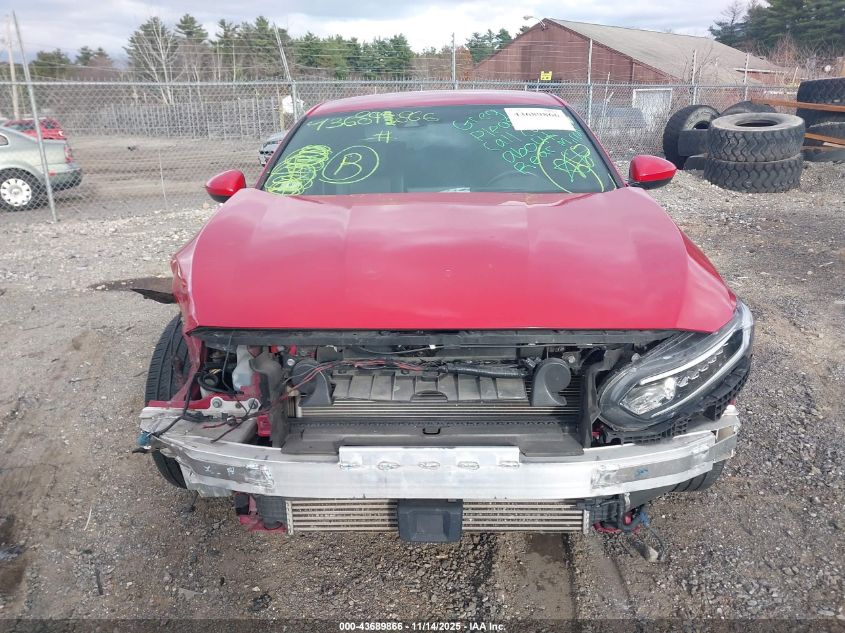 2018 Honda Accord Sport VIN: 1HGCV1F34JA237805 Lot: 43689866