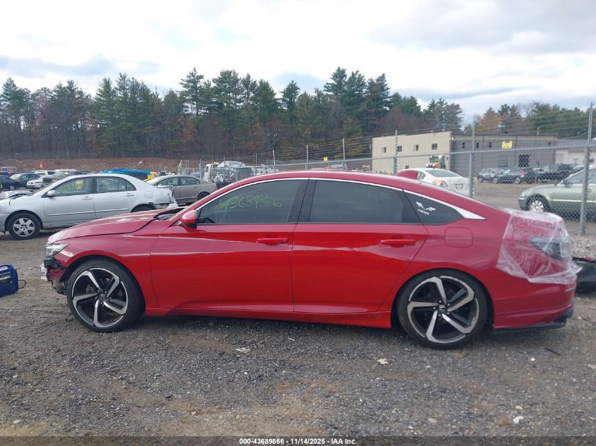 2018 Honda Accord Sport VIN: 1HGCV1F34JA237805 Lot: 43689866