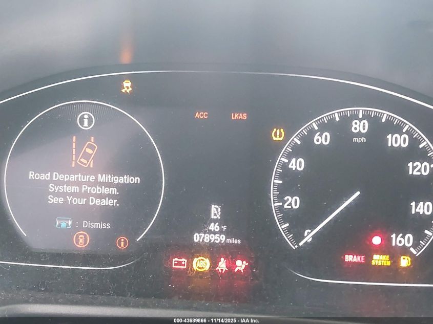 2018 Honda Accord Sport VIN: 1HGCV1F34JA237805 Lot: 43689866