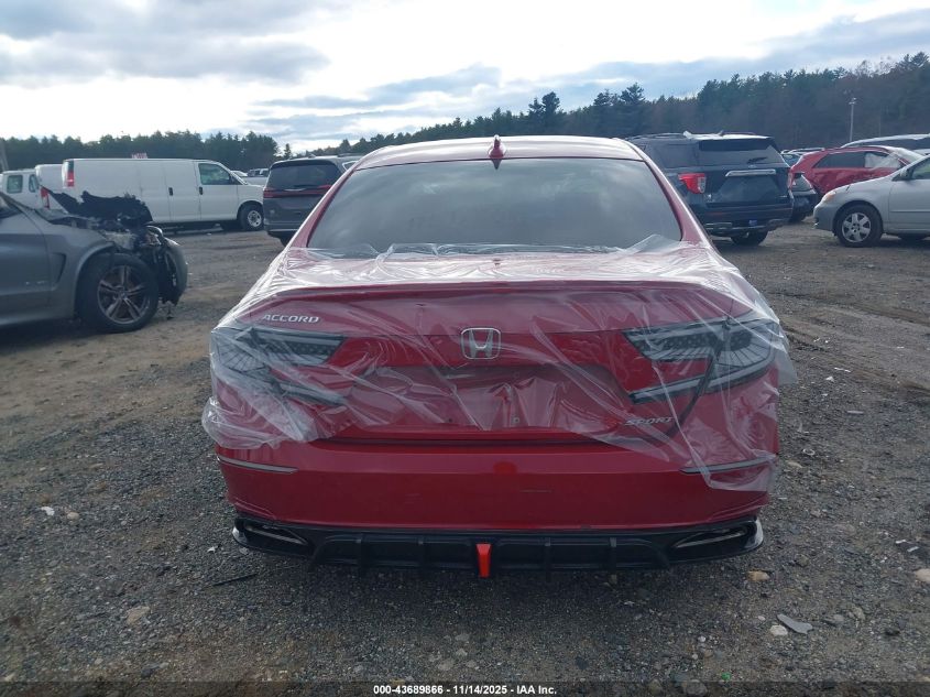 2018 Honda Accord Sport VIN: 1HGCV1F34JA237805 Lot: 43689866