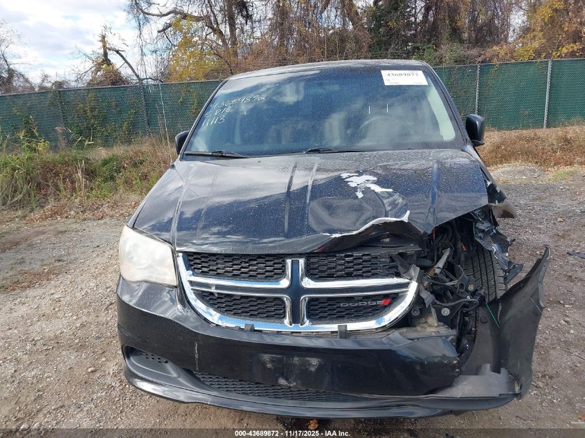 2014 Dodge Grand Caravan American Value Pkg VIN: 2C4RDGBG7ER407308 Lot: 43689872