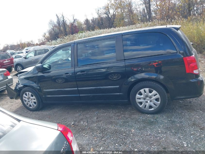 2014 Dodge Grand Caravan American Value Pkg VIN: 2C4RDGBG7ER407308 Lot: 43689872