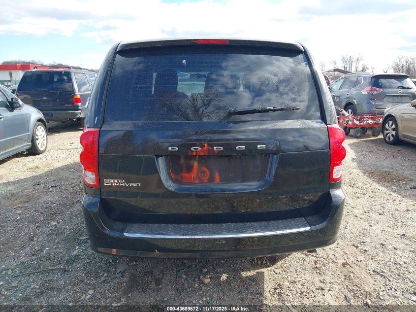 2014 Dodge Grand Caravan American Value Pkg VIN: 2C4RDGBG7ER407308 Lot: 43689872