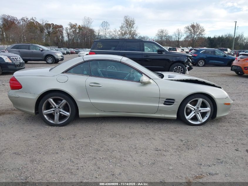 2003 Mercedes-Benz Sl 500 VIN: WDBSK75F13F009718 Lot: 43689899