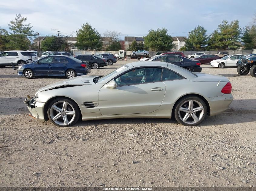 2003 Mercedes-Benz Sl 500 VIN: WDBSK75F13F009718 Lot: 43689899