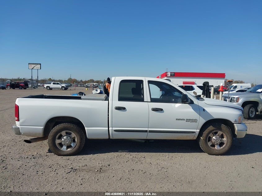 2005 Dodge Ram 2500 Slt/Laramie VIN: 3D7KR28C85G842361 Lot: 43689921