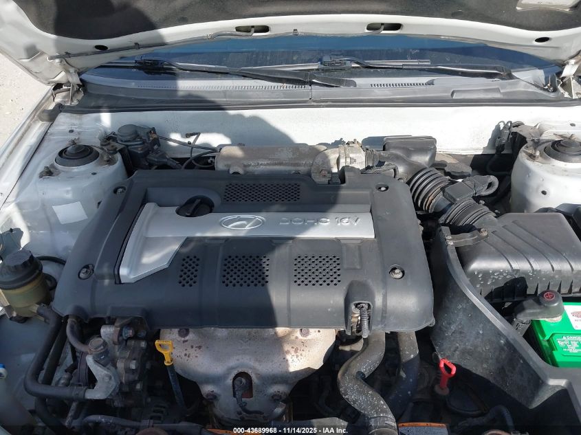 2006 Hyundai Elantra Gls/Gt VIN: KMHDN56D96U180358 Lot: 43689968