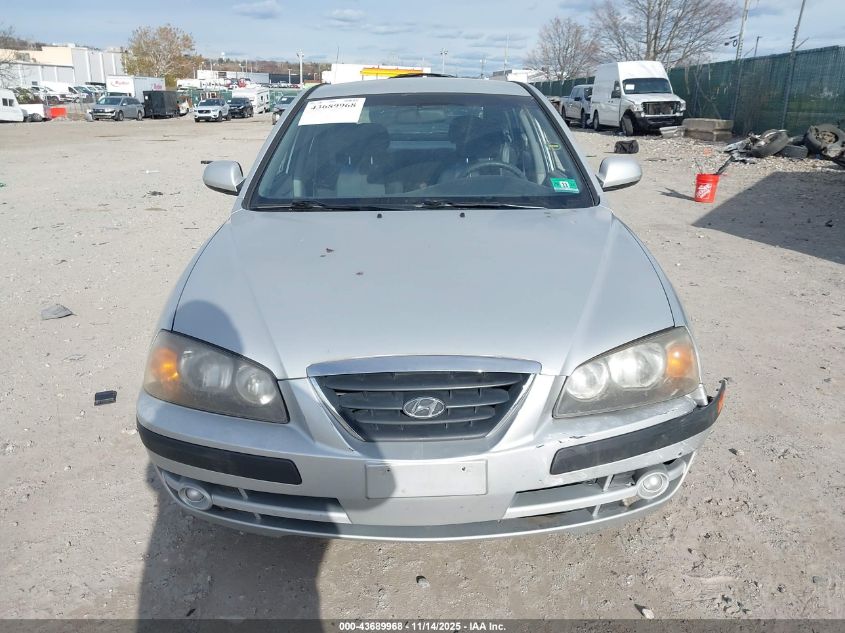 2006 Hyundai Elantra Gls/Gt VIN: KMHDN56D96U180358 Lot: 43689968