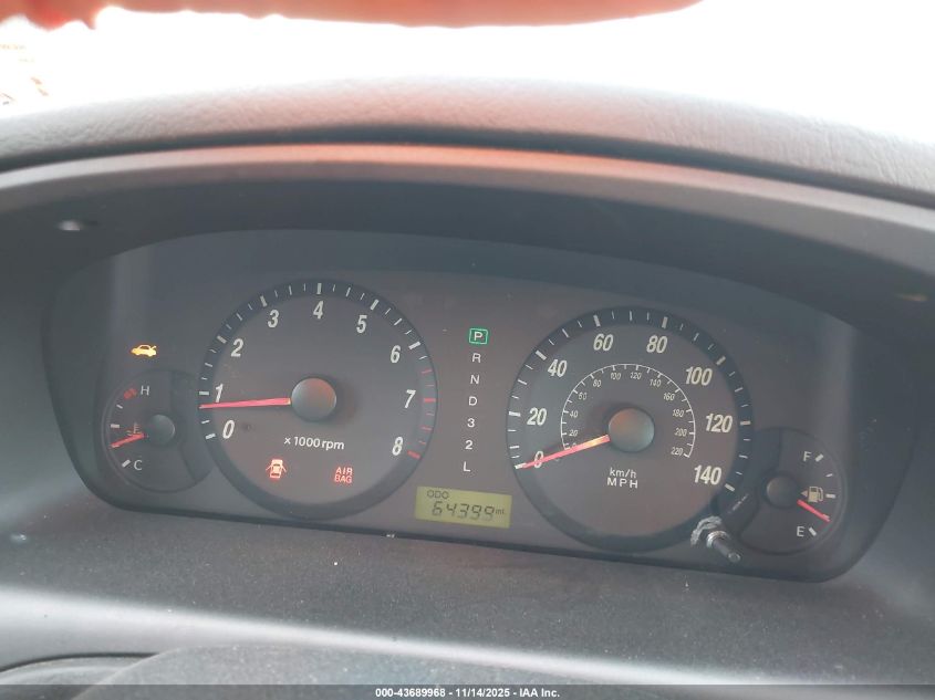 2006 Hyundai Elantra Gls/Gt VIN: KMHDN56D96U180358 Lot: 43689968