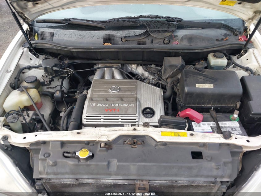 2001 Lexus Rx 300 VIN: JTJHF10U410180267 Lot: 43689971