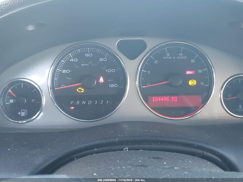 2005 Pontiac Montana Sv6 Fwd VIN: 1GMDV03L35D257965 Lot: 43689989