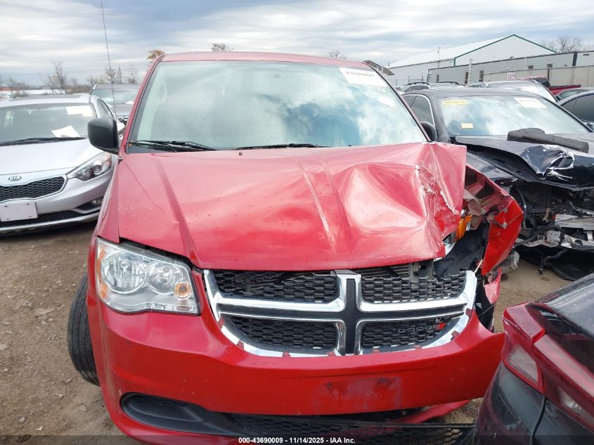 2015 Dodge Grand Caravan American Value Pkg VIN: 2C4RDGBG9FR725562 Lot: 43690009