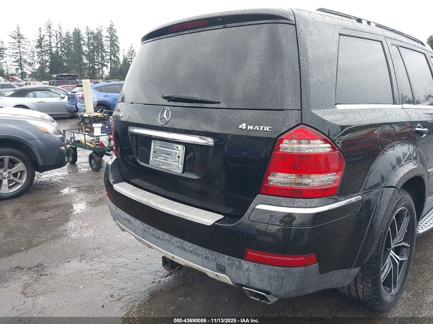 2009 Mercedes-Benz Gl 550 4Matic VIN: 4JGBF86E19A518307 Lot: 43690086