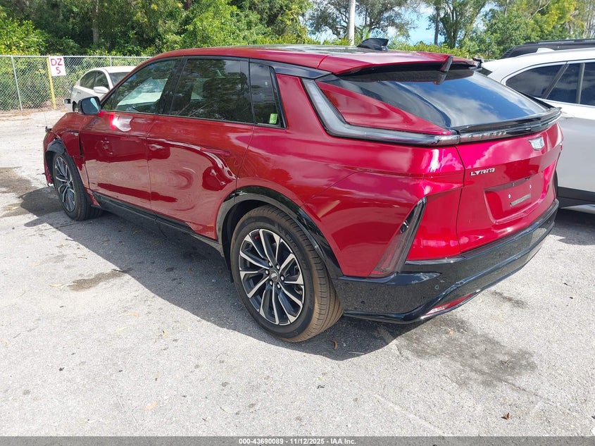 Vin: 1gykpvrk5rz115654, lot: 44185382, cadillac lyriq sport w/1sj 20243