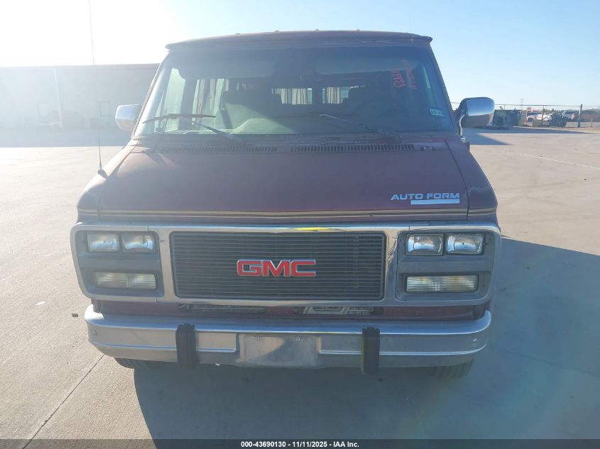 1995 GMC Rally Wagon / Van G2500 VIN: 1GDEG25K0SF507547 Lot: 43690130