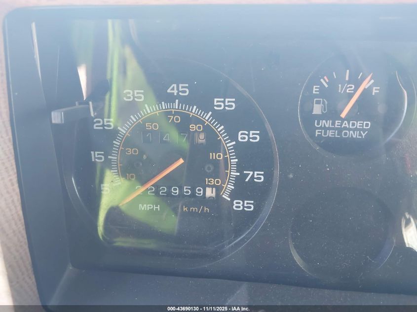 1995 GMC Rally Wagon / Van G2500 VIN: 1GDEG25K0SF507547 Lot: 43690130