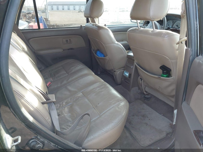 JT3HN87R210350324 2001 TOYOTA 4RUNNER photo no. 8