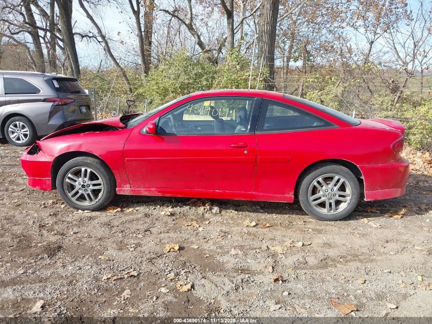 2003 Chevrolet Cavalier Ls Sport VIN: 1G1JH12F737344465 Lot: 43690174