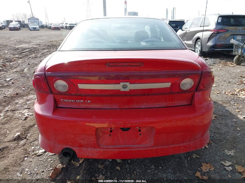 2003 Chevrolet Cavalier Ls Sport VIN: 1G1JH12F737344465 Lot: 43690174