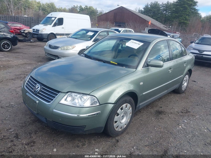 2003 Volkswagen Passat Gl VIN: WVWMD63B83P383185 Lot: 43690190