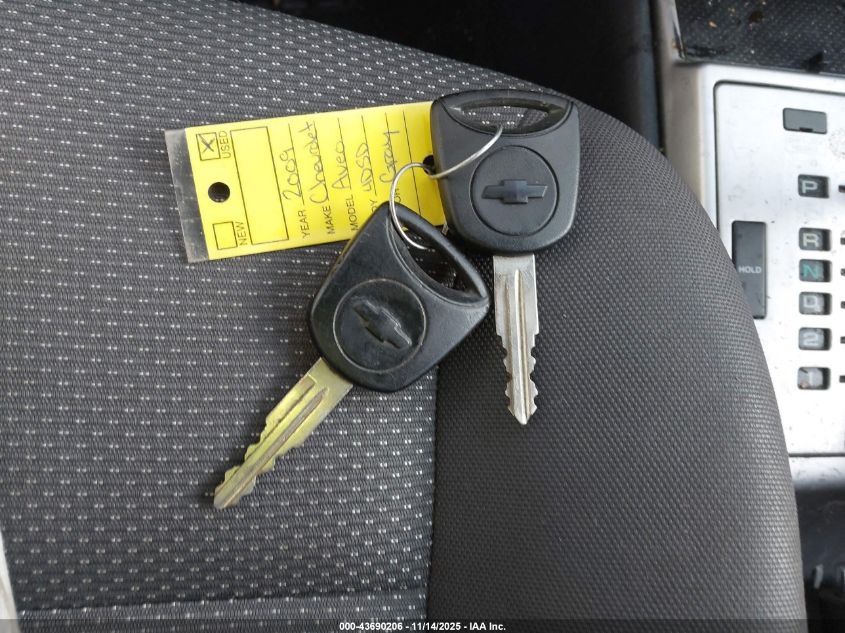 2009 Chevrolet Aveo Lt VIN: KL1TD56E79B643231 Lot: 43690206