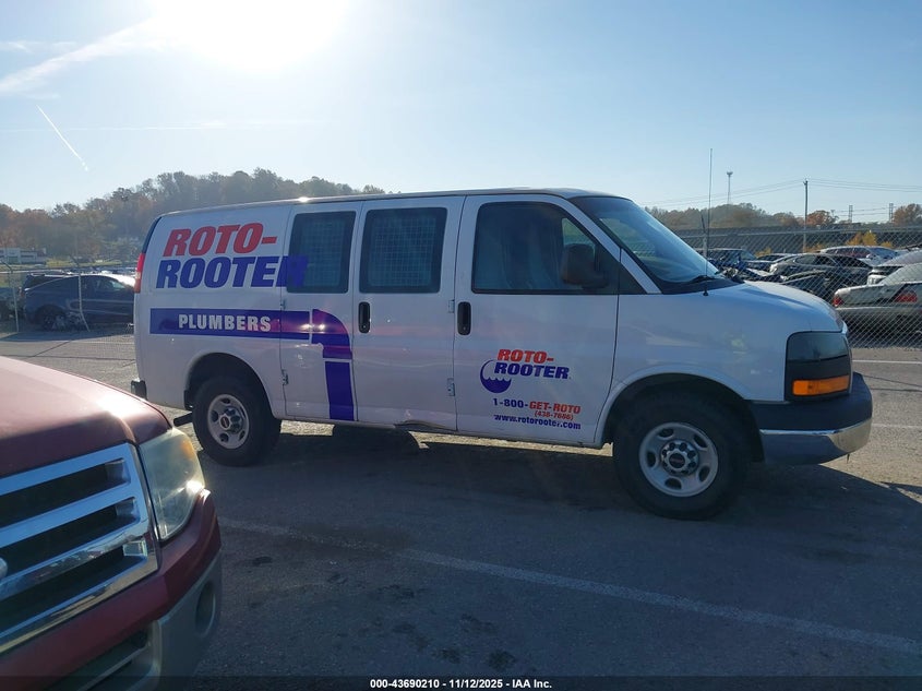 2014 GMC Savana 2500 Work Van VIN: 1GTW7FCA6E1911979 Lot: 43690210