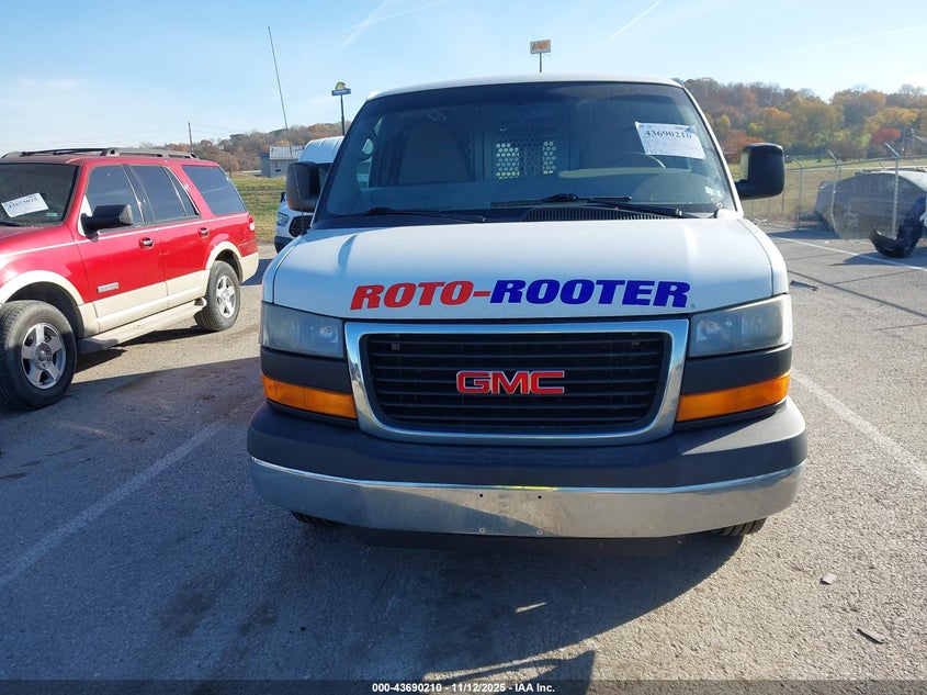 2014 GMC Savana 2500 Work Van VIN: 1GTW7FCA6E1911979 Lot: 43690210