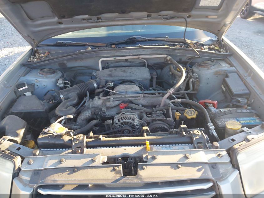 2007 Subaru Forester 2.5X VIN: JF1SG63607H712789 Lot: 43690214