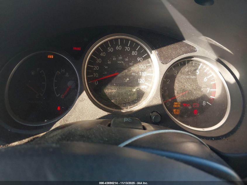 2007 Subaru Forester 2.5X VIN: JF1SG63607H712789 Lot: 43690214